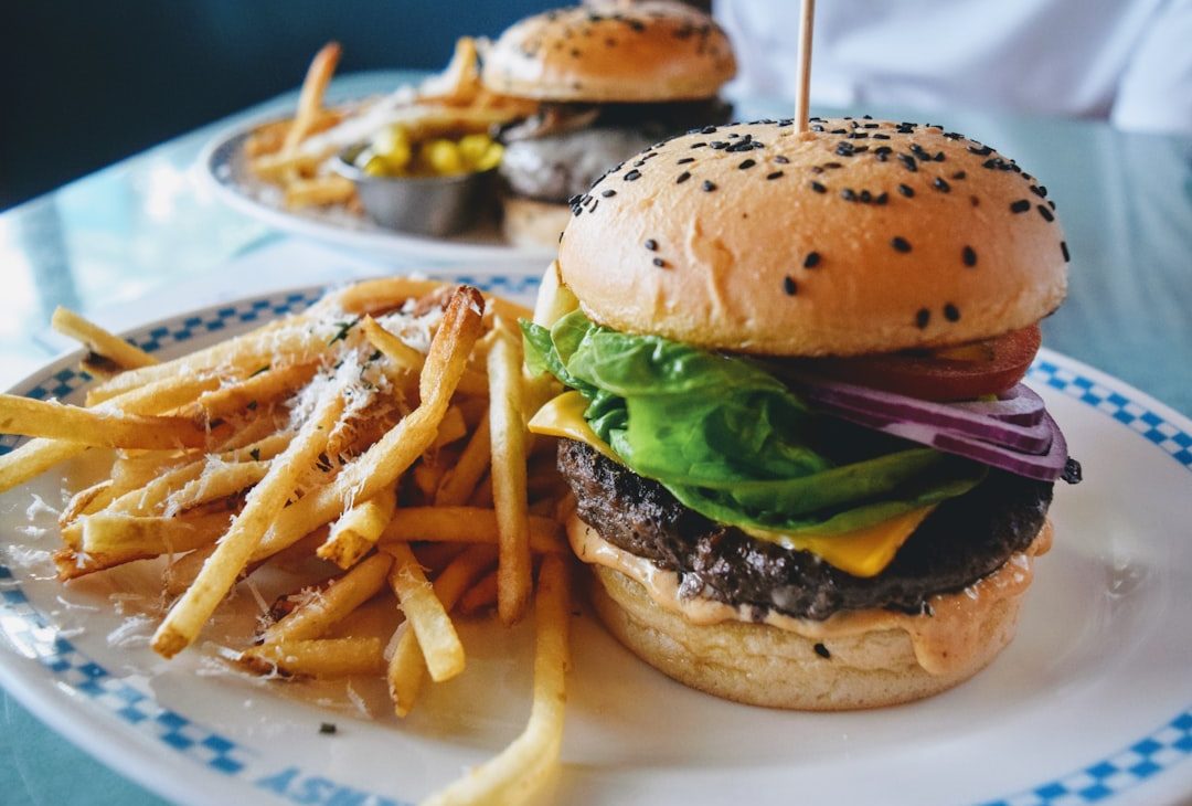 Photo burger patty